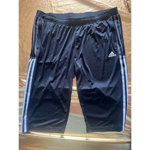 Adidas Capri Activewear SzXXL Front Pockets Drawstring Aeroready For Women
